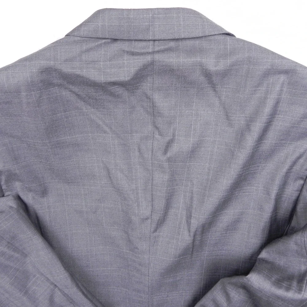 Jos A Bank Blazer Mens 42R Joseph Slim Fit Wool Suit Jacket Coat Gray Plaid